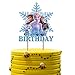 ELSANI Frozen Cake Topper Collectible Model Elsa Snow Princess 6 Piece Action Figure Set