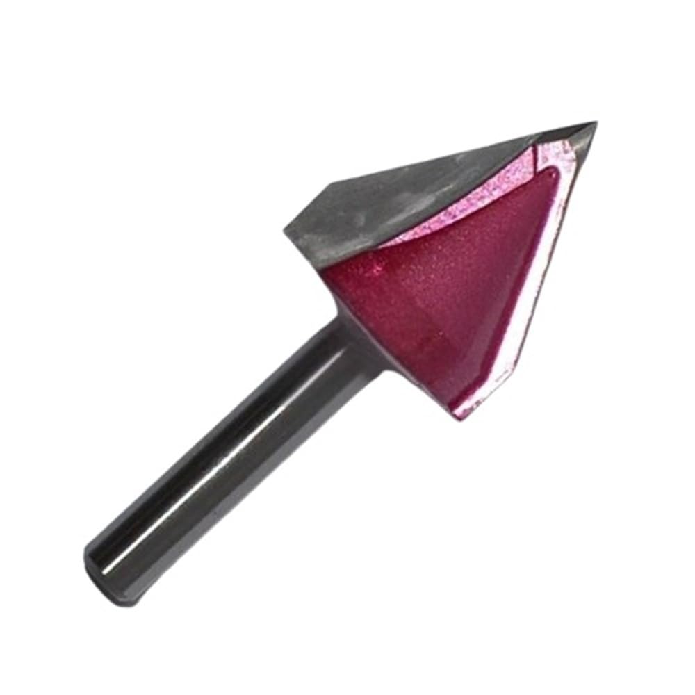 Outil CNC haute vitesse fraise en carbure de 6 mm pour rainurage de bois