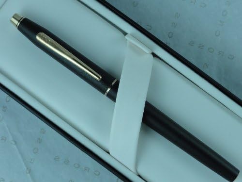 Cross Made in The USA Century Matte Black & 23kt Gold Gel Ink selectip Rollerball Pen.Among The Very Few Made in USA pens Out There Today