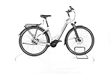 HERCULES E Bike Pasero Comp I-F5 City E-Bike Damen Herren 28 Zoll Elektrofahrrad, Brose 85 Nm 720 Wh, 5 Gänge, Hydraulische Scheibenbremse 159-169 cm Silber (Generalüberholt)