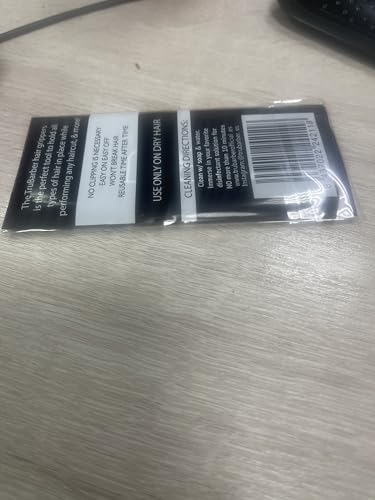 TRU BARBER HAIR GRIPPERS® PACOTE DE PACOTE DE 6 peças para homens e mulheres - Salão e barbeiro, gra