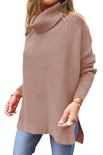 Lillusory Oversized Sweater Women Fall Fashion 2023 Tops Outfits Maternity Clothes Casual Cozy Chunky Long Sleeve Turtle Neck Knitwear Pullover Jumpers #TOP2