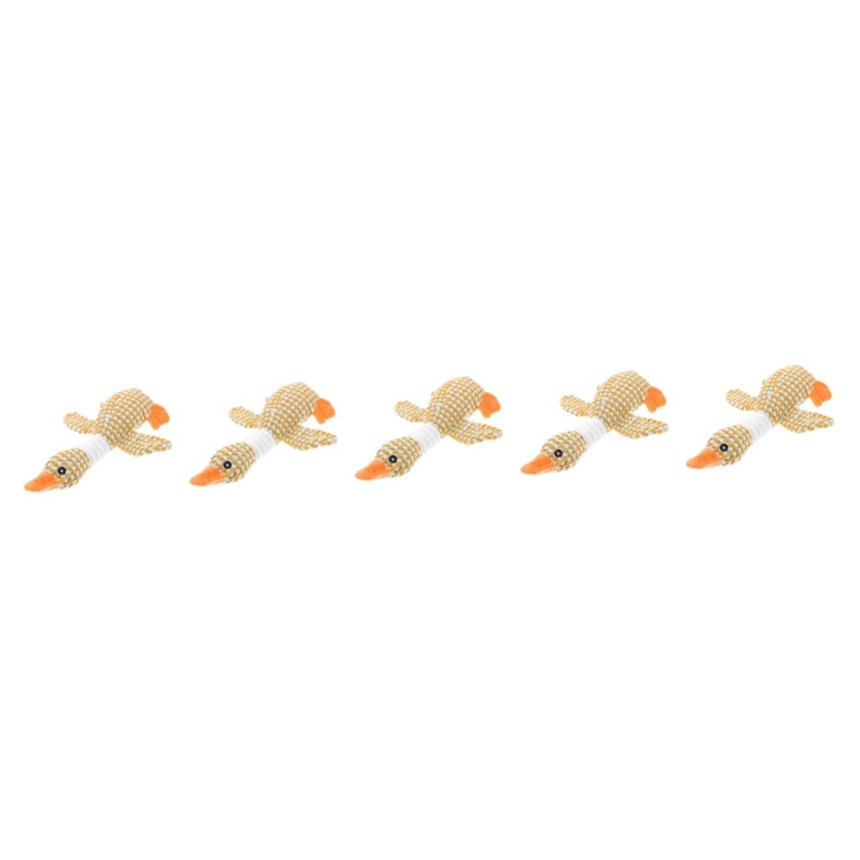 HANABASS 5stücke Squeaky Dog Toy Strapazierfähigem Plüsch Kauspielzeug Zahnpflege Für Große Hunde Für Aggressive Unterhaltsames Und Sicheres Spielzeug