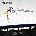 Evike Airsoft - Matrix High Performance 11.1V Butterfly Type Airsoft Li-Ion Battery (Model: 2000mAh - 15C / Small Tam)