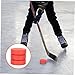 BESPORTBLE 3pcs Roller Hockey Pucks PVC Balls for Practice Skill Development Realistic Ice Hockey Puck Glide