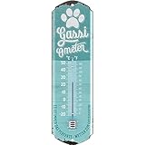 LANOLU retro Blechschild Thermometer GASSI THERMOMETER 