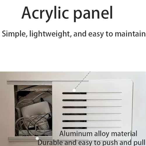 Prévention de la poussière pour armoire technique avec ce cache compteur - 7