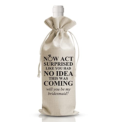 DOI-LANEE Wedding Gift Wine Bag for Bridesmaids