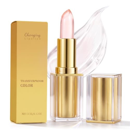 Image of Colour Changing Lipstick for Older Women,PH Adjusting Long Lasting Lip Balm