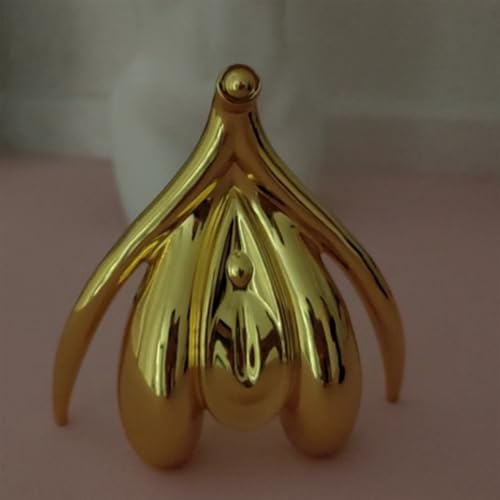 Modèle clitoris doré 3D pour thérapie et démonstration médicale