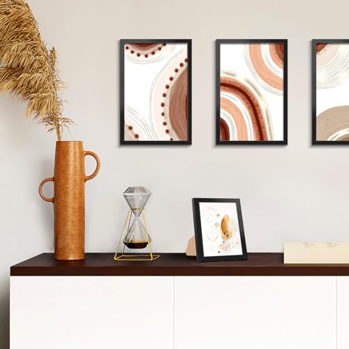 Image of LaVie Home 8x12 Picture Frame Black Set of 10, Display 8 x 12 Picture, Photo Frame Collage for Wall Gallery or Table Deco, Hanging or Tabletop Display