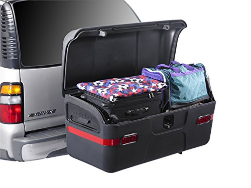 Stowaway Max Hitch Cargo Box With Swingaway Frame | Black #TOP1