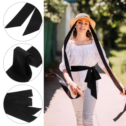 Chiffon Sash Belt for Women Elegant Tie Belt with Bow for Robes and Gowns Comfortable Fabric for Formal Occasions and Weddings3