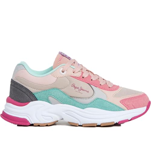 Pepe Jeans Mave Rainbow 37 : sneakers confortables à semelle souple