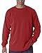 Comfort Colors Ringspun Garment-Dyed Long-Sleeve T-Shirt (C6014)- RED, XL