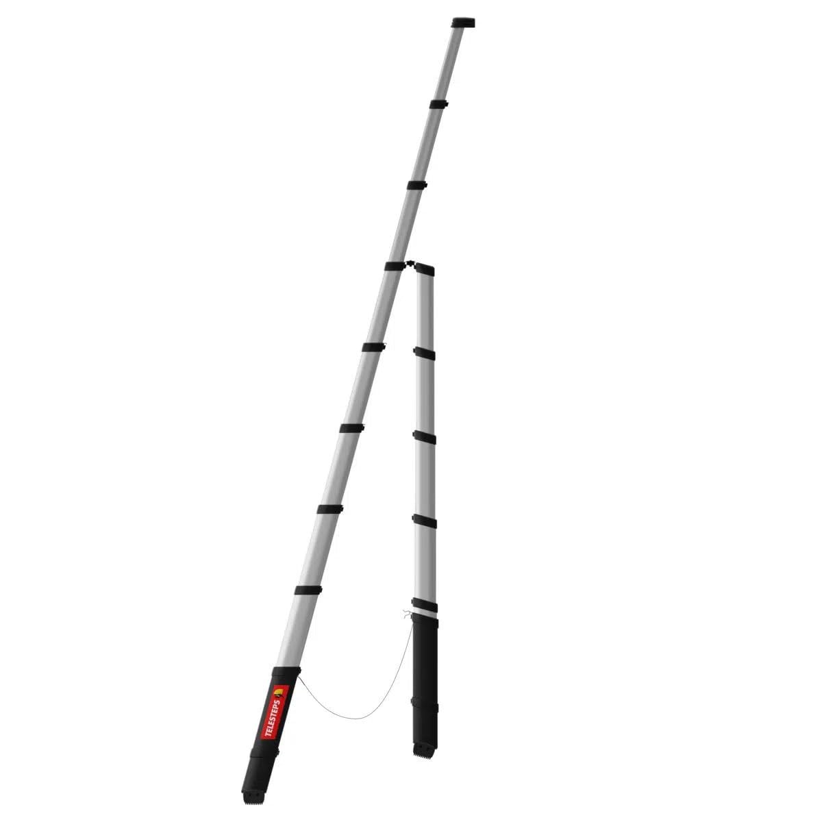 Teleskopleiter 3m mit 3-in-1 Funktion von TELESTEPS I Made in Sweden I Combi Line I Multifunktions-Bockleiter mit patentiertem Premium Design I Anti-Rutschprofil I EN 131 I 72430-681