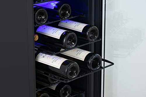 Edgestar BWR301BL 15 Inch Wide 30 Bottle Built-In Wine Cooler thumb #6