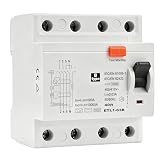 Interruttore magnetotermico differenziale 40A 30mA tipo B salvavita 4P 10kA RCCB AC415V interruttore differenziale per Sistemi fotovoltaici,stazioni di ricarica e apparecchiature industriali ETL1-63B