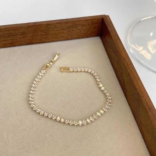 Chaîne de mains strass géométrique pour femmes style gothique - 5