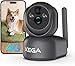 Xega 4G LTE Überwachungskamera Innen Akku mit SIM Karte, Ohne WLAN Kamera mit 7800mAh Batterie, 2K PTZ 355°/100° Schwenkbar, Farb-Nachtsicht, AI PIR Kennung, TF&Cloud-Speicher, Zwei-Wege-Audio, IP65