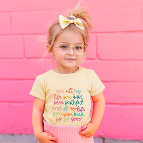 Image of Toddler Girls T Shirts Sassy Little Soul Graphic Short Sleeve Shirts 2-7 Years Cotton Baby Girl Retro Daisy Tees Clothes