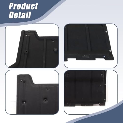 Image of XQSMWF Engine Splash Shield Guard Compatible with Audi Q3 & Q3 Quattro 2011-2018 2.0L L4-Gas, Replaces 8U0863821A 8U0-863-821-A