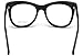 Tom Ford Oval Eyeglasses TF5463 001 Shiny Black 52mm FT5463