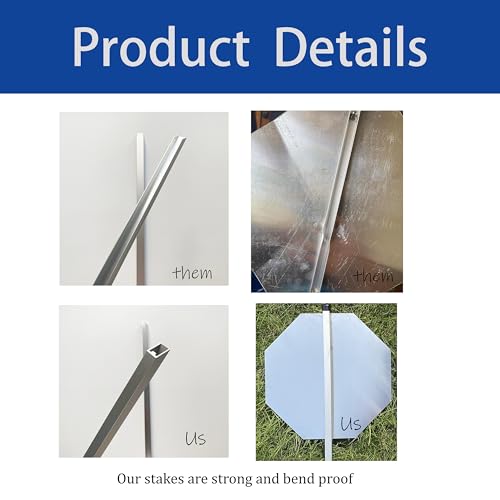 image for Poicrm FAFO Security Sign - Fuck Around and Find Out Sign with Stake, 