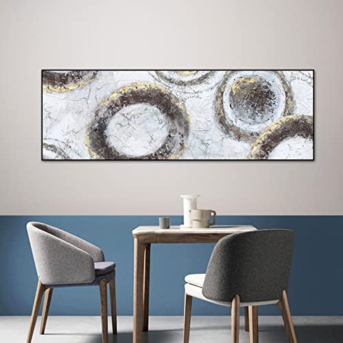 Peinture murale nordique abstraite moderne 20x45cm pour affiche art mural chambre