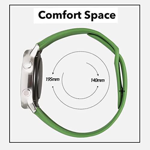 Image of Soft Silicone Strap Replacement Band for Apple || Realme || Boat || Noise || Fireboltt || Amazfit || Samsung || Oneplus Smart Watch Straps