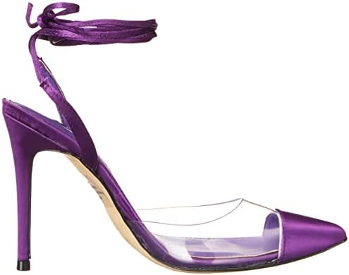 Nine West Women's FEREST3 Pump, Clear/Purple, 5 | Image 5