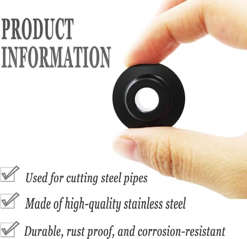 33170 Pipe Cutter Replacement Wheel, For Ridgid Heavy Duty Pipe Cutter E-2558 Pipe Cutter Wheel (Set of 2)