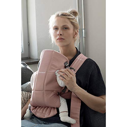 BABYBJÖRN Babydrager Mini, katoen, oudroze - Image 3