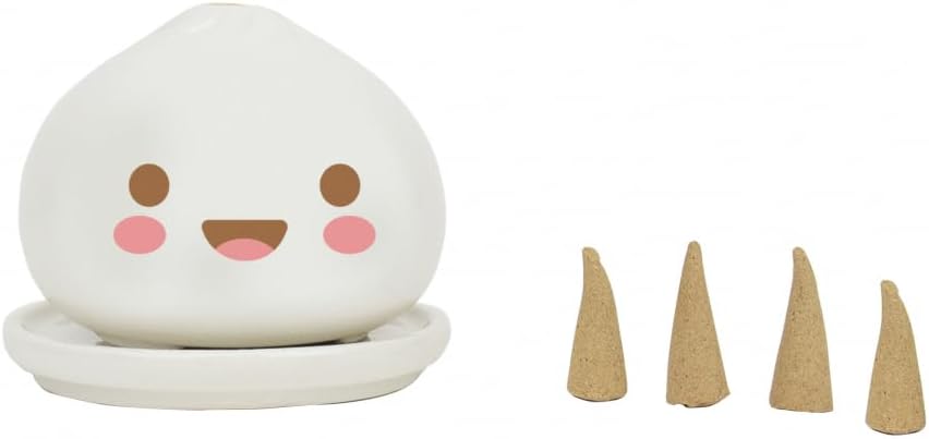 Meet Daisy The Dumpling Incense Burner! Including 4 Jasmine Scented Incense Cones