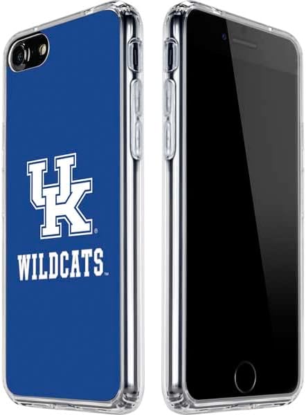 Skinit Clear Phone Case Compatible with iPhone SE (2nd & 3rd Gen) - Officially Licensed University of Kentucky UK Wildcats Design