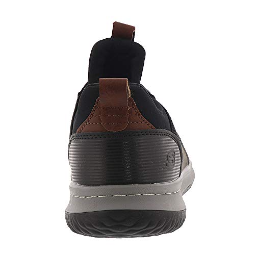 Image of Skechers Men's Classic Fit-Delson-Camden Sneaker, Black, 14 Wide US