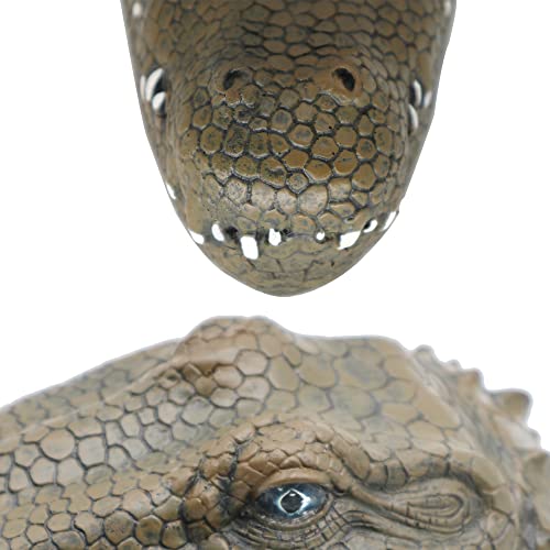 Hualayou Floating Alligator Head Float Crocodile Head Decoy For Pond Pool Deterrent Ducks Goose Crane Heron Outdoor Gator Yard Fake Decoration Accessories For Garden Koi Fish Water Protection #TOP4