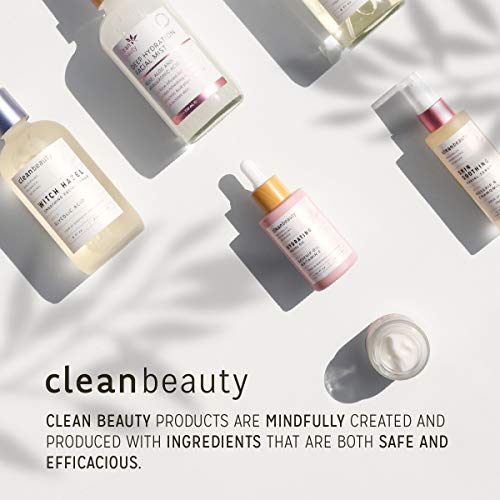 Clean Beauty Deep Hydration Facial Mist With Rose, Aloe & Hyaluronic Acid - Hydrates, Strengthens & Plumps | Smooth Fine Lines & Wrinkles | Soothe Redness & Irritation | Made In Usa (8 Fl Oz) #TOP2