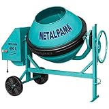BETONEIRA CONSTR RB C/ MOTOR 2CV MON 400L METALPAMA
