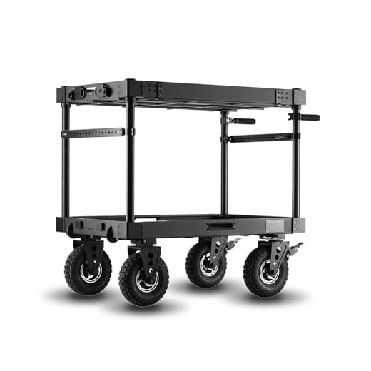 Heavy-Duty Video Production Camera Cart
