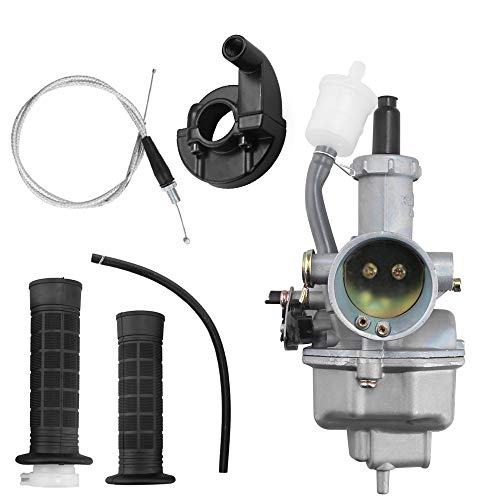Carburetor Cable for HONDA XR 100 XR 100R XR100R XR100 CRF100F XR200 XR200R XL125S XL100S CB125S with Handlebar Hand Grips Throttle