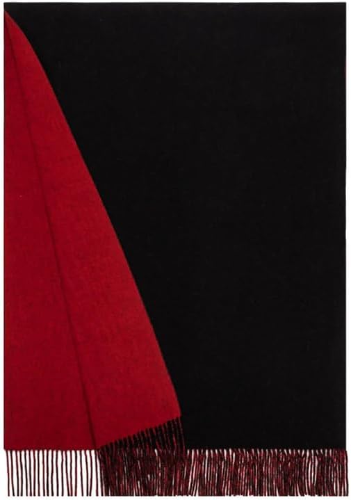 Women's Scarf Double-Sided Two-Tone Design A Warm Large Long Shawl Wrap For Casual And Chic Styles