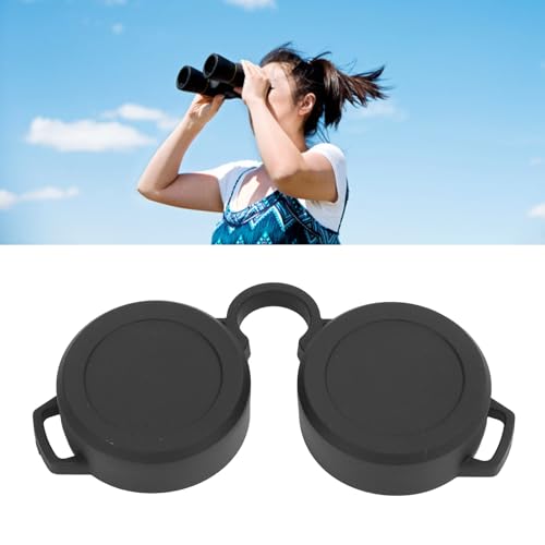 42-45mm Rubber Lens Caps, Binocular Ocular Lens Cover Binoculars Rainguard Eyepiece for 8x30, 10x30, 8x32, 10x32, 8x42, 10x42, 8x50, 10x50, 8x56, 10x56 Model by SENECESLI - Image 4