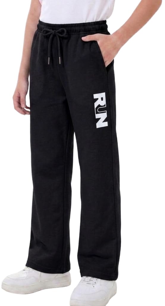 DIAZ Kids Lower Track Pants for Boys & Girls – Kids Joggers Cotton Lower, Sports Track Pant, Casual Wear Pants, Running Workout Activewear Lower, Regular Wear Training Pants-Pack of 1-image-10