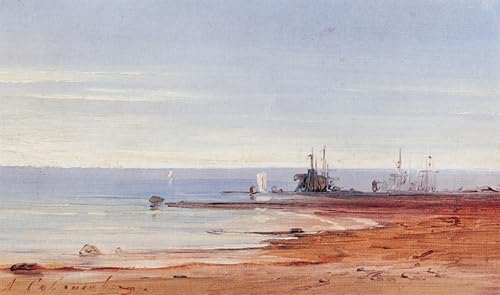 Tableau paysage marin Aleksey Savrassov 60x90cm pour habiller un grand mur blanc de chambre