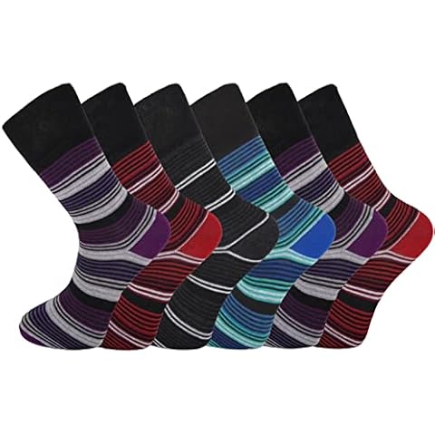 6 Pairs Non Elastic Diabetic Socks Cover