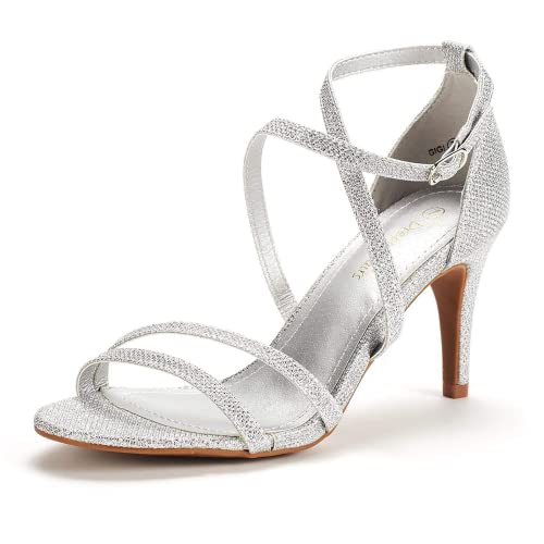 Dream Pairs DREAM PAIRS Women's Fashion Stilettos Open Toe Pump Heel Sandals | Party Sandals