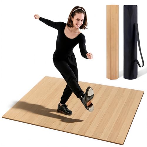 Bamboo Tap Board for Tap Dancing - Portable Tap Dance