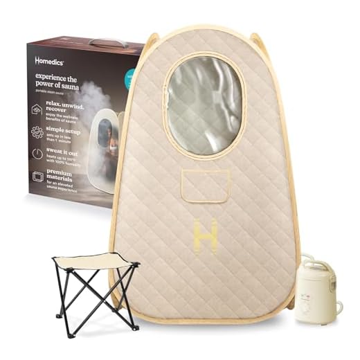 Homedics Portable Collapsible Steam Sauna