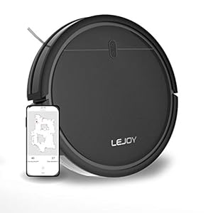 LeJoy GR30 Wi-Fi Connected Robot Vacuum Cleaner, Alexa Assistant Support, Water Tank for Wet Mopping, Used for Carpet…